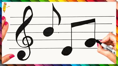 how to draw music notes and the importance of rhythm in music composition