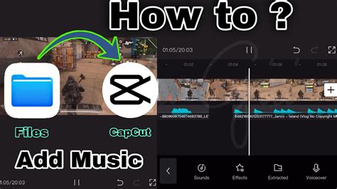 how to upload music to capcut